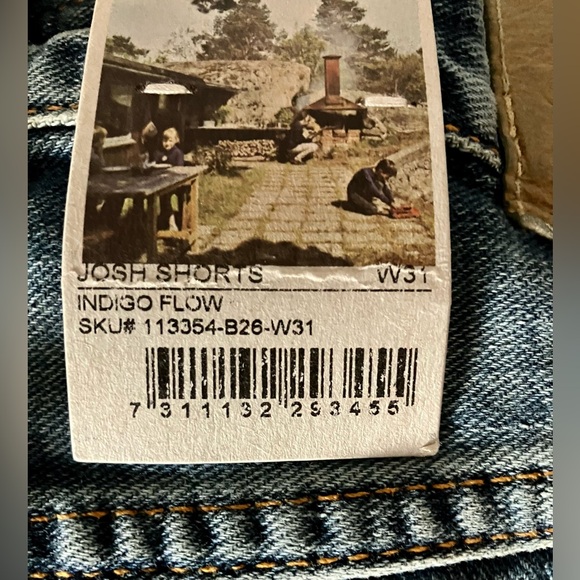 NWT Nudie Jean shorts. - Picture 6 of 7
